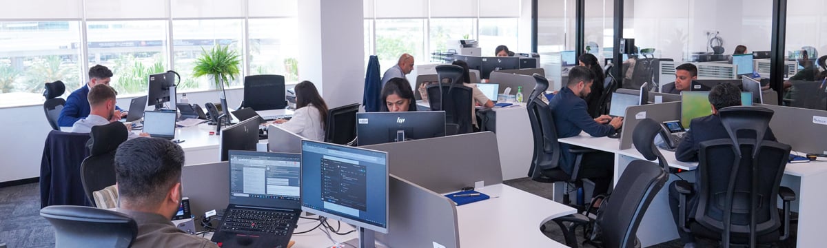 ZainTech SOC center providing 24x7 cloud security operations